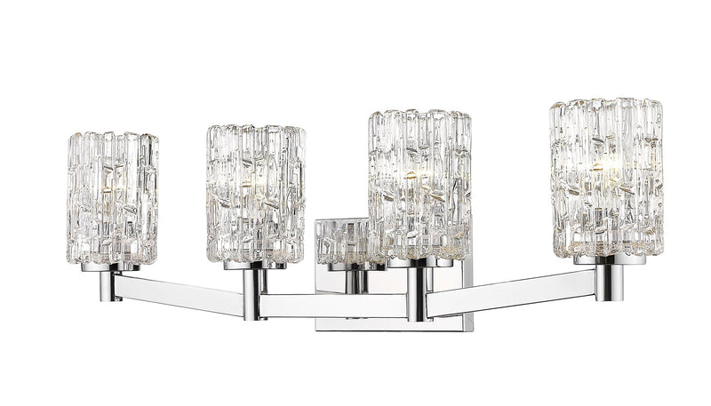 Aubrey 4 Light 31.5" Vanity in Chrome