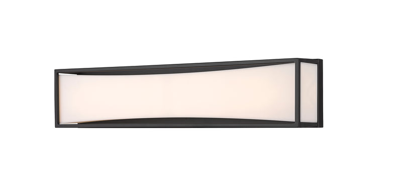Baden 2 Light 24" Vanity in Matte Black