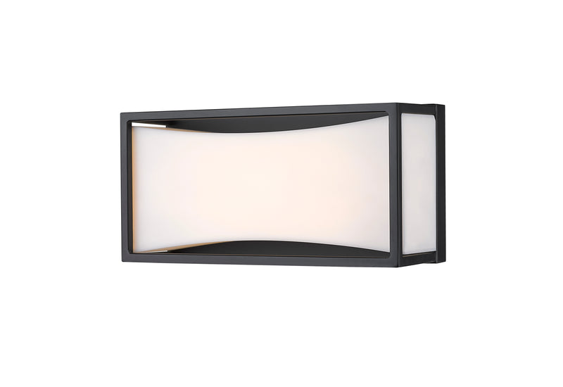 Baden 1 Light 10" Vanity in Matte Black