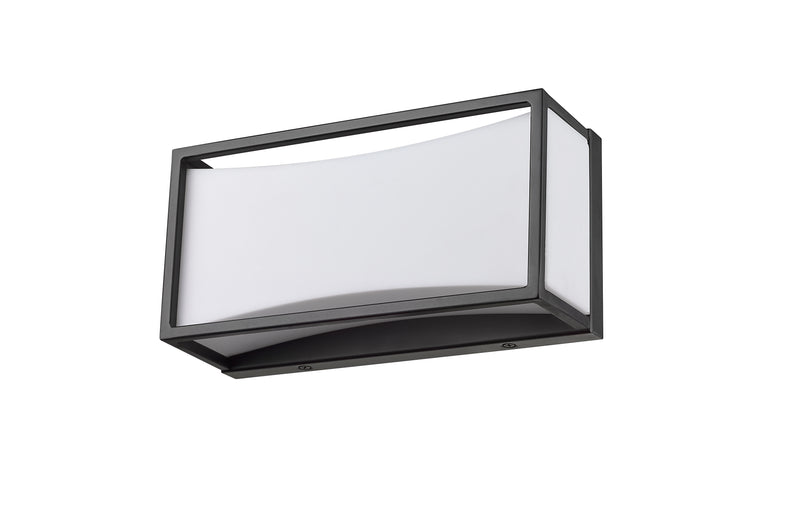 Baden 1 Light 10" Vanity in Matte Black