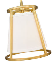 Lenyx Chandelier 10" Chandelier in Rubbed Brass