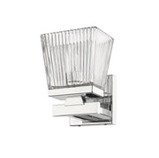 Astor 1 Light 5.75" Wall Sconce, Clear Shade in Chrome