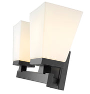 Astor 2 Light 16" Vanity in Matte Black