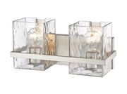 Bennington 2 Light 14.25" Vanity in Brushed Nickel