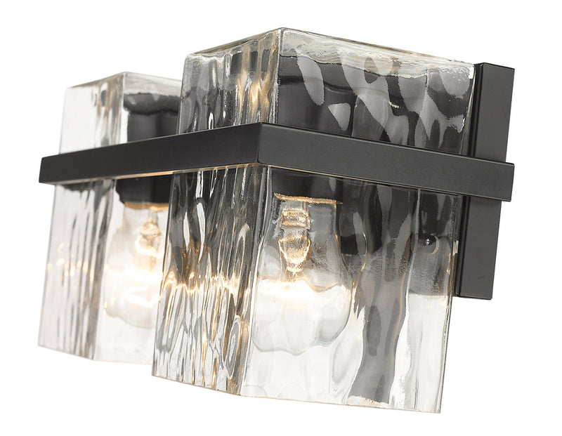 Bennington 2 Light 14.25" Vanity in Matte Black