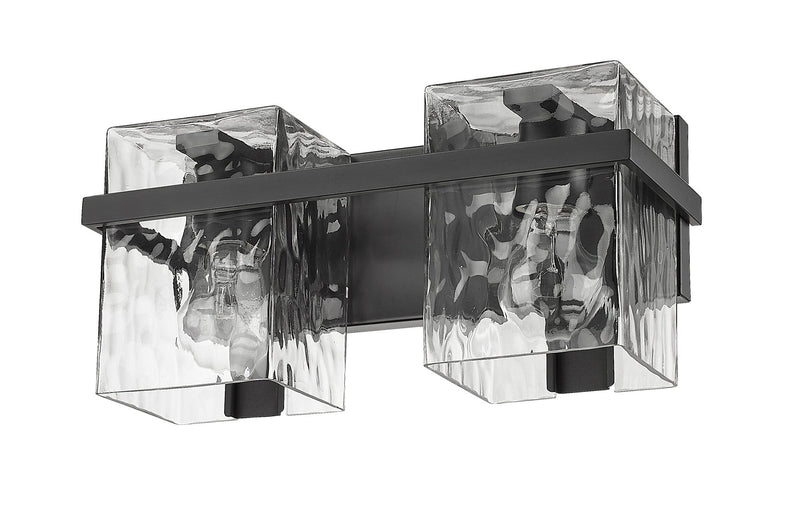 Bennington 2 Light 14.25" Vanity in Matte Black