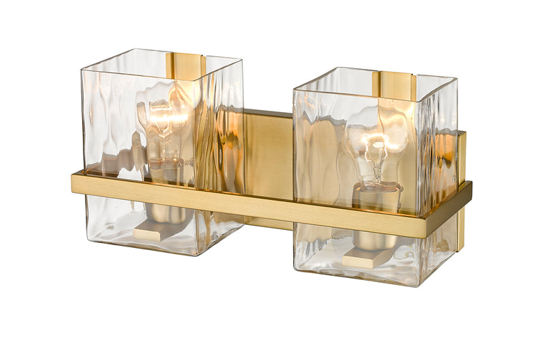 Bennington 2 Light 14.25" Vanity in Modern Gold