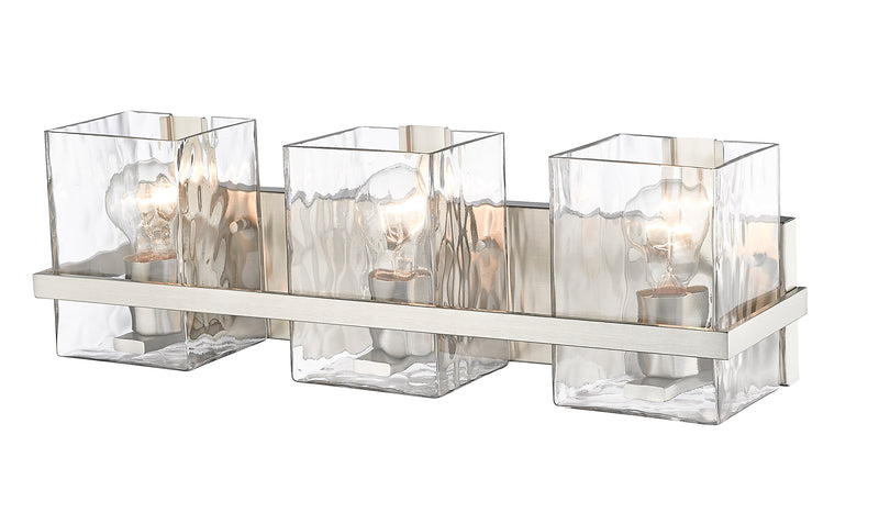 Bennington 3 Light 22.25" Vanity in Brushed Nickel
