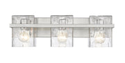 Bennington 3 Light 22.25" Vanity in Brushed Nickel