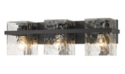 Bennington 3 Light 22.25" Vanity in Matte Black