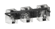 Bennington 3 Light 22.25" Vanity in Matte Black