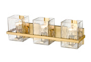 Bennington 3 Light 22.25" Vanity in Modern Gold