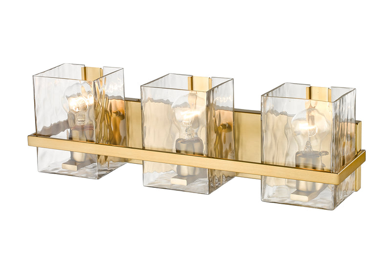 Bennington 3 Light 22.25" Vanity in Modern Gold