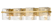 Bennington 4 Light 29.25" Vanity in Modern Gold