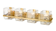Bennington 4 Light 29.25" Vanity in Modern Gold