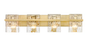 Bennington 4 Light 29.25" Vanity in Modern Gold