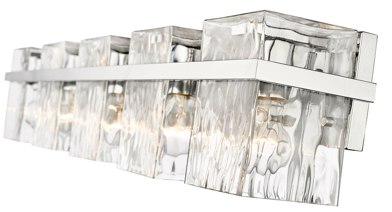 Bennington 5 Light 36.25" Vanity in Chrome