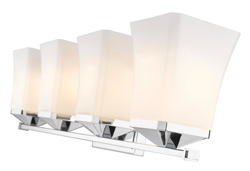 Darcy 4 Light 28" Vanity in Chrome