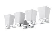 Darcy 4 Light 28" Vanity in Chrome