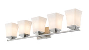 Darcy 5 Light 38" Vanity in Brushed Nickel