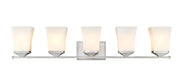 Darcy 5 Light 38" Vanity in Brushed Nickel