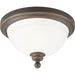 Madison 1-Light 12" Close-to-Ceiling in Antique Bronze