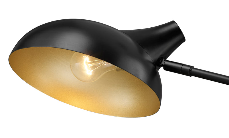 Bellamy 3 Light 46" Pendant in Matte Black