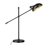 Bellamy 1 Light 10" Table Lamp in Matte Black