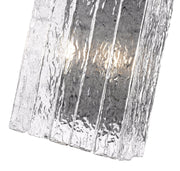 Glacier 2 Light 9.5" Wall Sconce in Matte Black