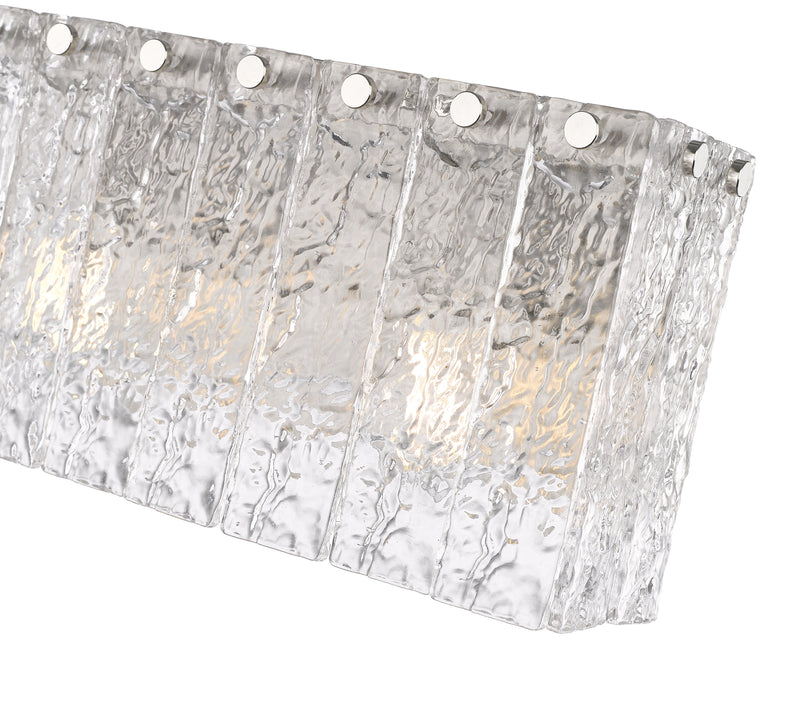 Glacier 2 Light 15" Vanity in Brushed Nickel