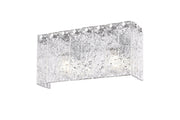 Glacier 2 Light 15" Vanity in Chrome