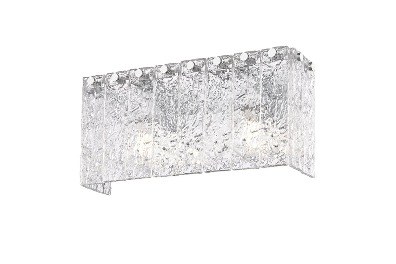Glacier 2 Light 15" Vanity in Chrome