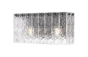 Glacier 2 Light 15" Vanity in Matte Black