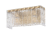 Glacier 2 Light 15" Vanity in Modern Gold