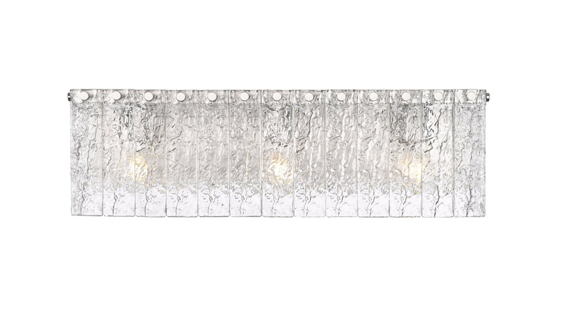 Glacier 3 Light 24" Vanity in Brushed Nickel