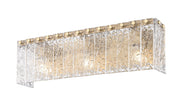 Glacier 3 Light 24" Vanity in Modern Gold