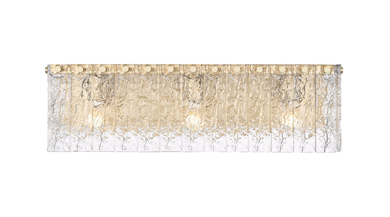 Glacier 3 Light 24" Vanity in Modern Gold