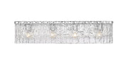 Glacier 4 Light 31.25" Vanity in Chrome