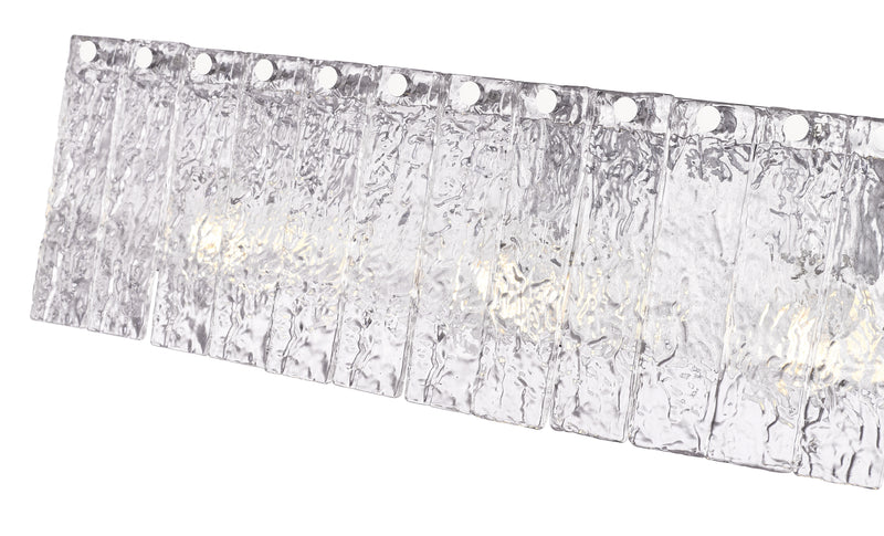 Glacier 4 Light 31.25" Vanity in Chrome
