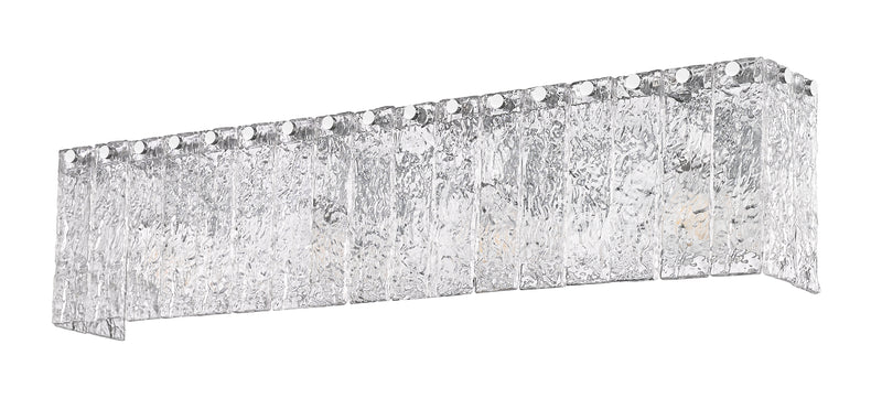 Glacier 4 Light 31.25" Vanity in Chrome