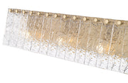 Glacier 4 Light 31.25" Vanity in Modern Gold