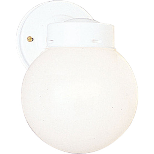 Utility Lantern One Light Wall Lantern in White