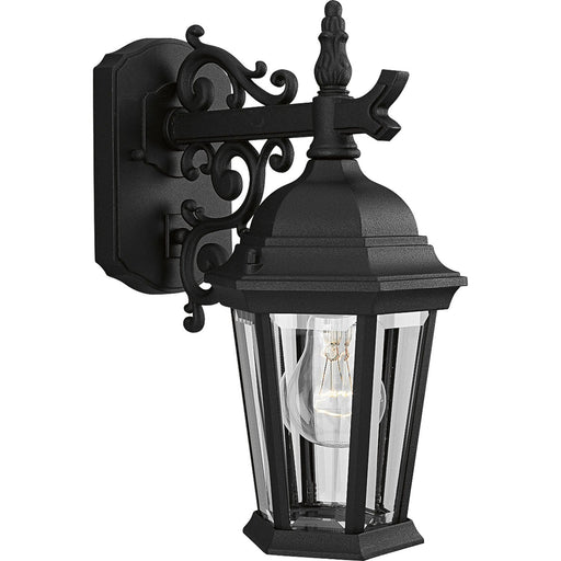Welbourne 13" Outdoor Wall Lantern in Textured Black
