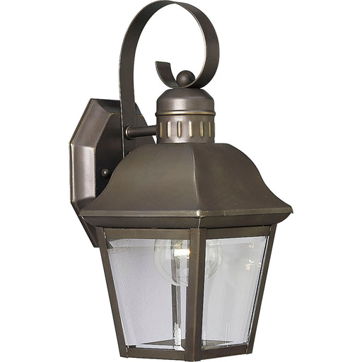 Andover One Light Wall Lantern in Antique Bronze