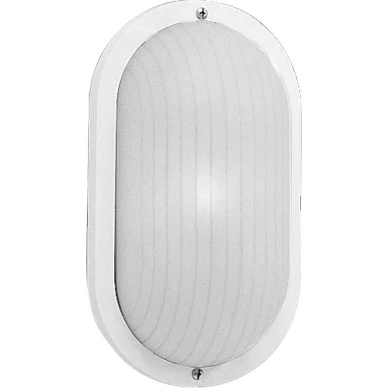 Polycarbonate Outdoor One Light Wall Lantern in White