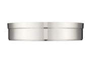 Anders 1 Light 15" Flush Mount in Polished Nickel
