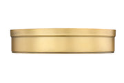 Anders 1 Light 15" Flush Mount in Rubbed Brass