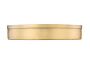 Anders 3 Light 22" Flush Mount in Rubbed Brass