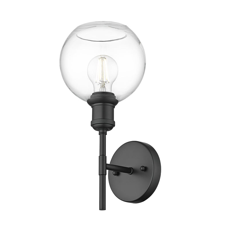 Axel Bath Sconce in Matte Black