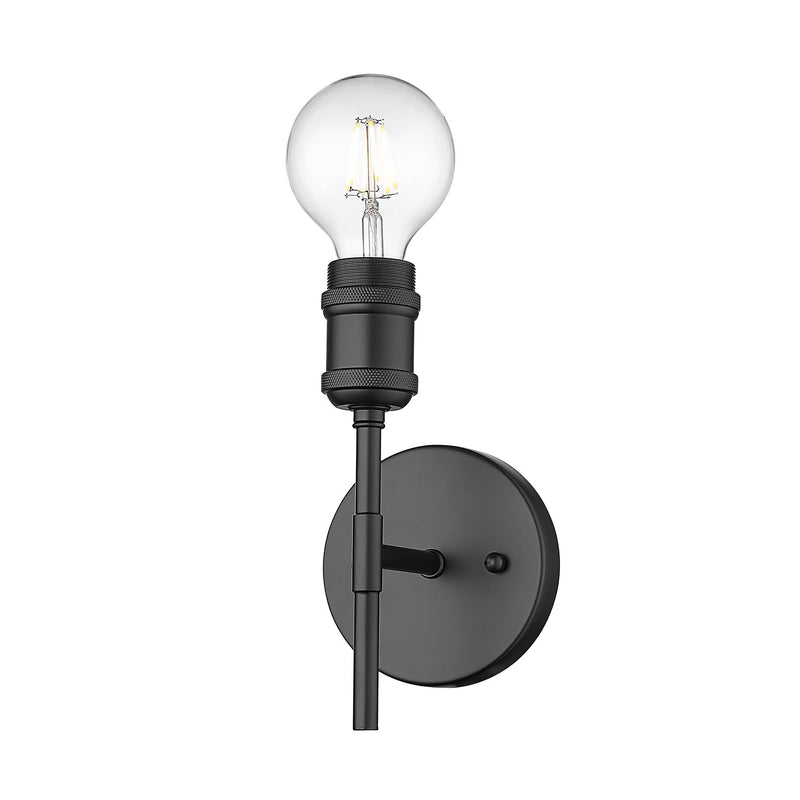Axel Bath Sconce in Matte Black